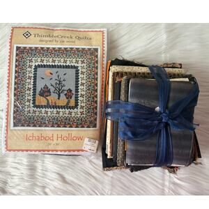 Thimblecreek Quilts Ichabod Hollow Pattern w/ Quilting Pieces and Applique 56x56